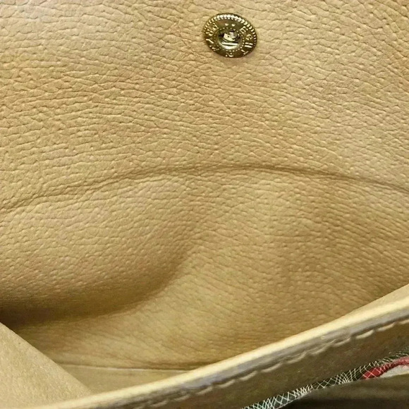 Sherry Line Brown PVC Clutch Bag - Picture 11 of 15